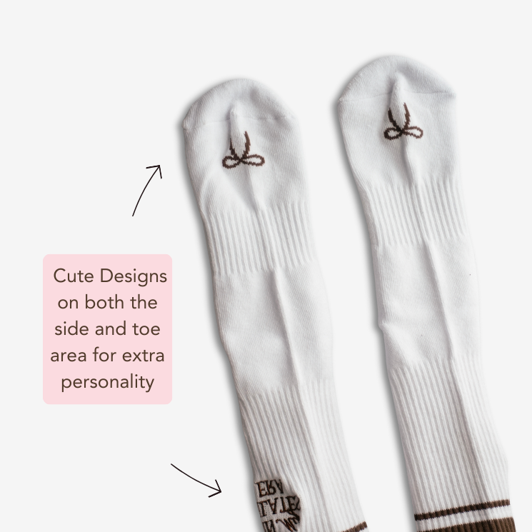 Pilates & Coffee Grip Socks